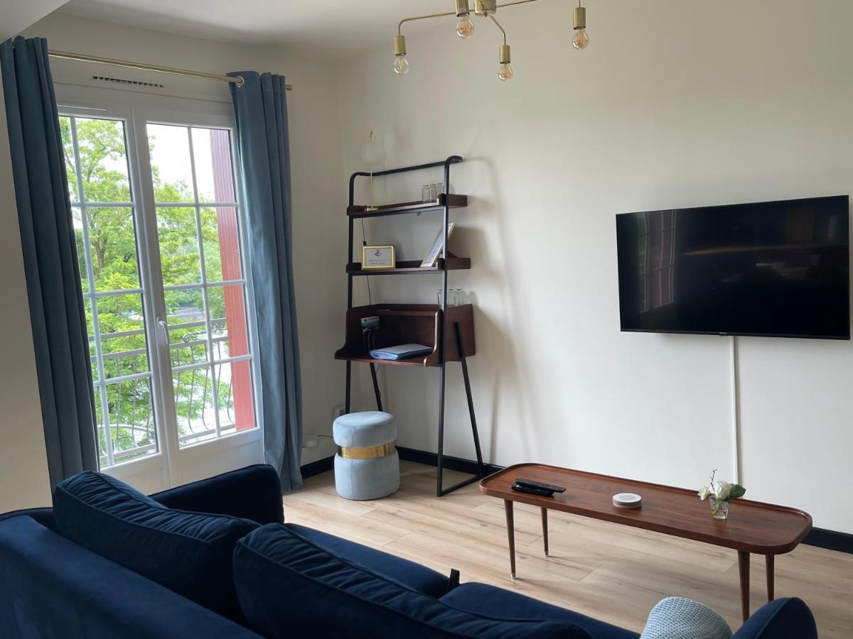 Ambiance Seine, Appartement Surplombant La Seine -51 M2, Anemone- Thomery エクステリア 写真